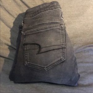 American Eagle black jeggings